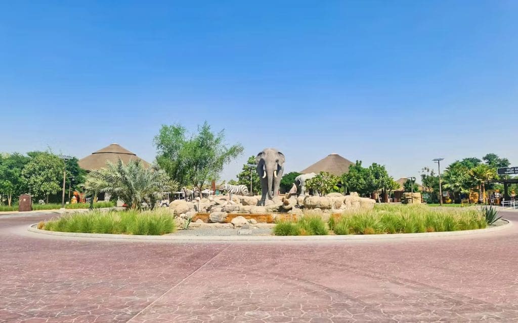 Dubai Safari Park  A Large Wildlife Haven