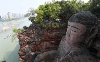 "Mount- Emei- and -Leshan- Giant- Buddha: -Embracing- Spiritual- Grandeur"
