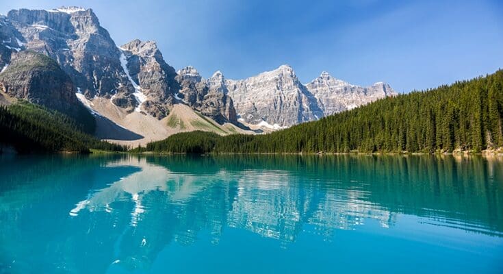 Banff -National- Park- A Tapestry- of- Breathtaking- Mountains