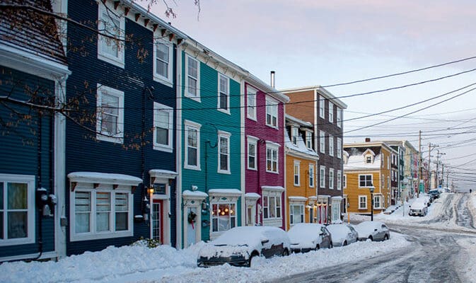 St. John's, -NL- North- America's -Easternmost- City- with- Vibrant -Row