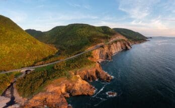 Scenic -Drive:- Exploring- the -Cabot -Trail- in -Nova -Scotia