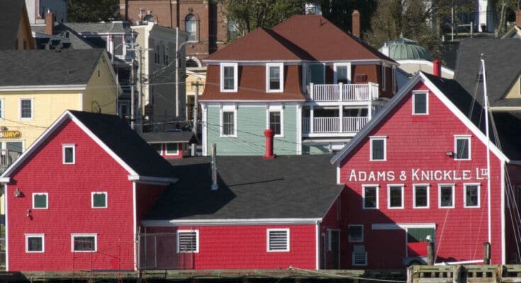 Lunenburg- (Nova -Scotia) -A- UNESCO -World -Heritage -Site