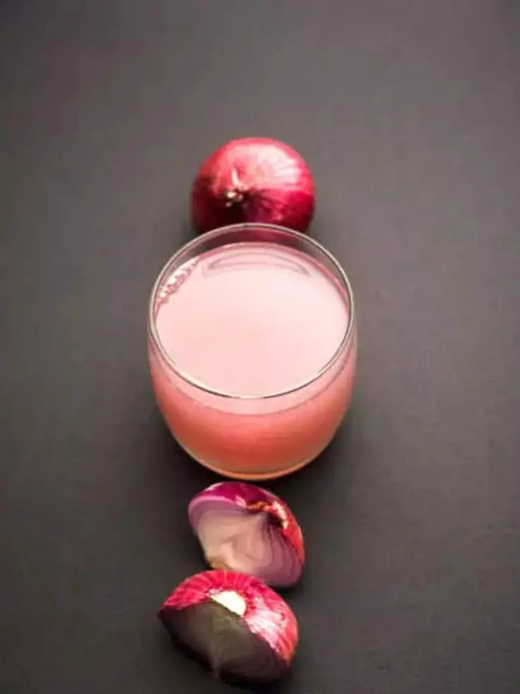 Use Onion Juice for Growth